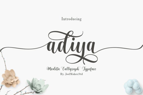 Adiya: A Stylish Script Font