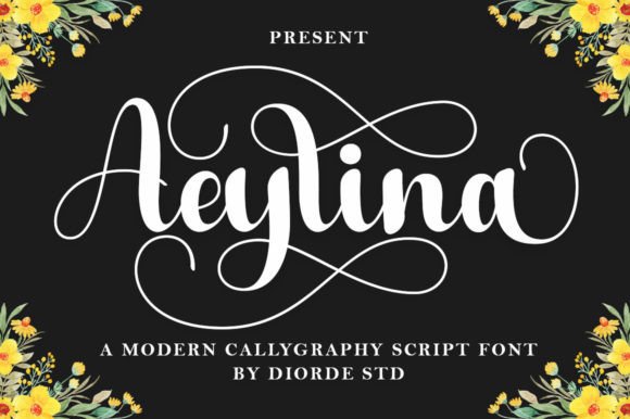Aeylina Font: Elegant Handwritten Style