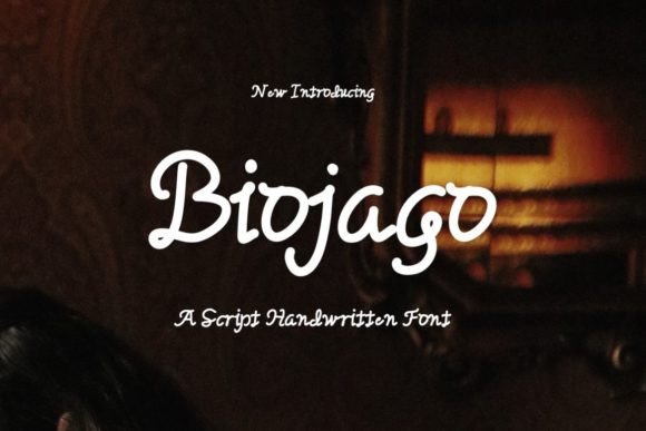 Biojago: A Luxurious Handwritten Font