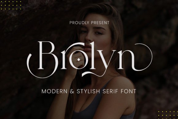 Brolyn: A Stylish Serif Font for Makers