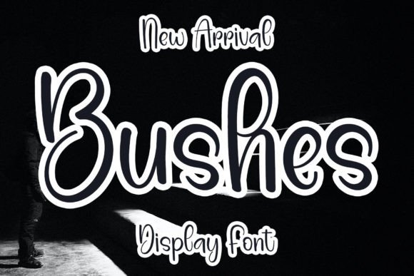 Bushes: A Handwritten Typeface for Editorial Elegance