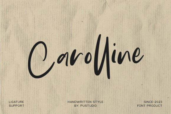 Carolline Font Review: A Handwritten Typeface That Elevates Branding
