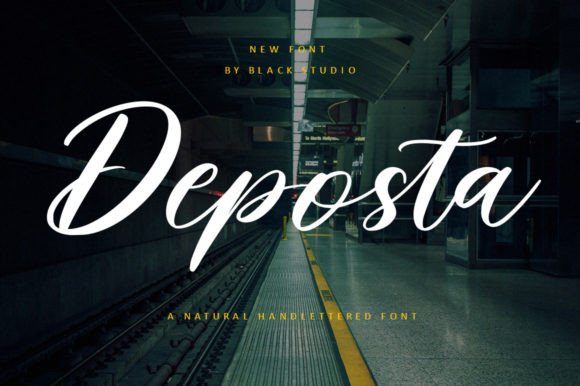 Deposta: A Script Font That Elevates Editorial Design