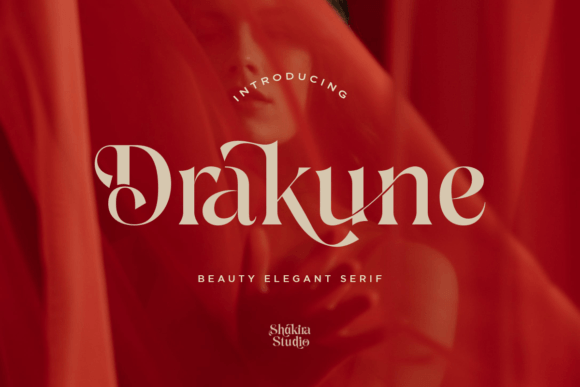 Drakune: A Font for Elegant Branding