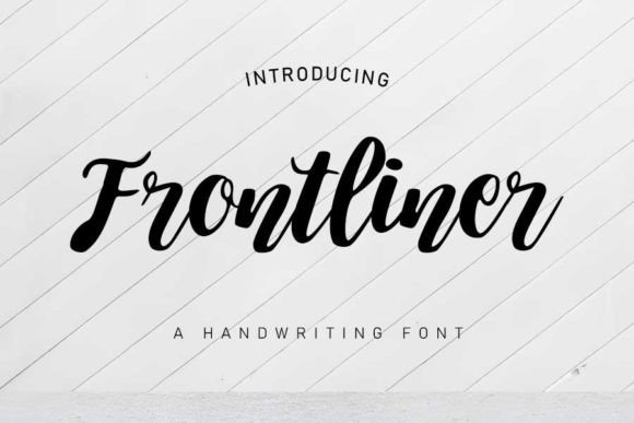 Frontliner Font Review: A Bold Script for Impactful Design
