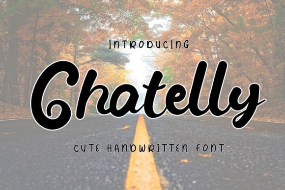 Ghatelly: A Beautiful Script Font