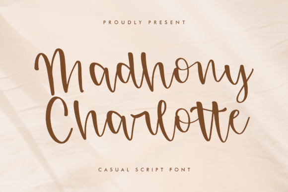 Madhony Charlotte: A Versatile Script Font for Creative Branding