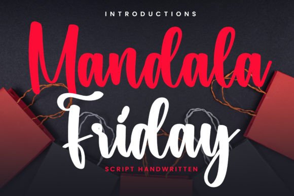 Mandala Friday: A Handwritten Font for Memorable Marketing