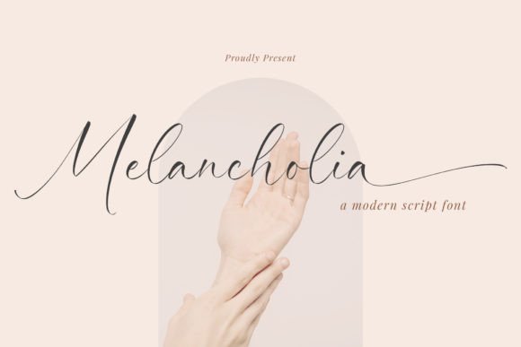 Melancholia Font: Elegant Script for Editorial Design