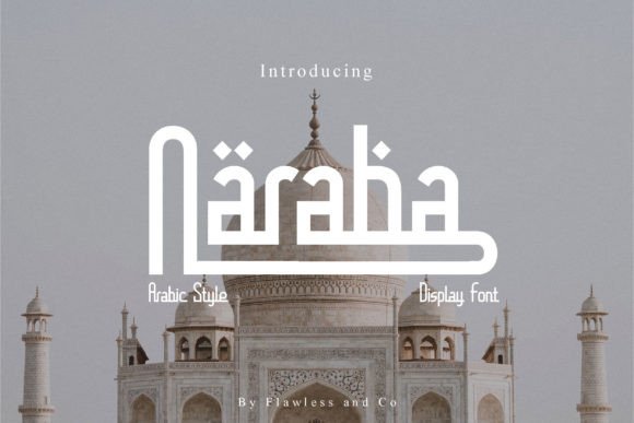 Naraba: A Premium Arabic Typeface for Bold Digital Branding
