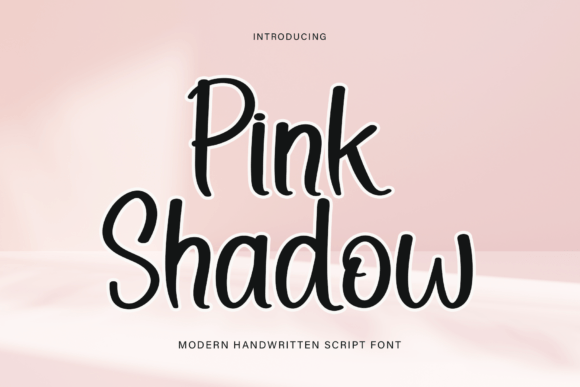 Pink Shadow: A Handwritten Typeface with Timeless Elegance