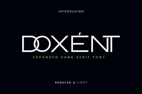 Review: Doxent – A Modern Sans Serif