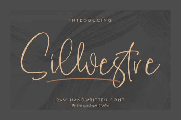 Sillvestre: Elegant Handwritten Font