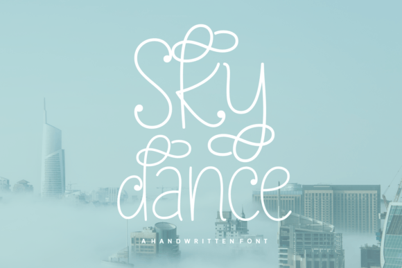 Sky Dance Font: Elegant Script for Web Design
