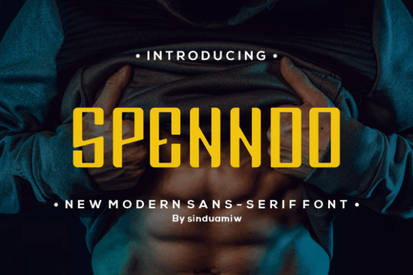 Speendo: A Font for Business Elegance