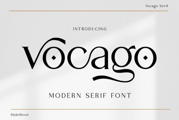 Vocago: A Stylish Serif for Business Branding