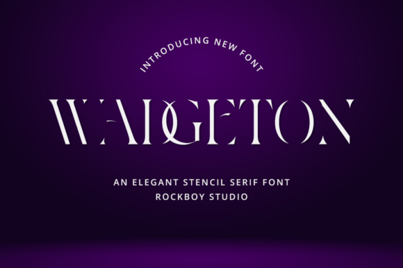 Wadgeton: A Serif Font for Web Design